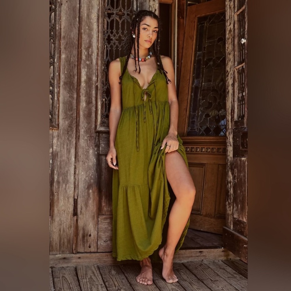 Free People Beach Georgia Maxi Dress Size Small
